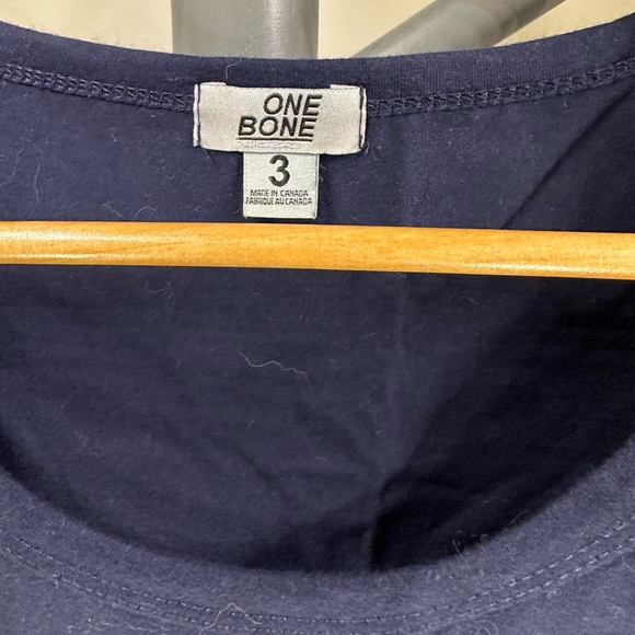 ONEBONE - Men’s Navy Blue, Size “3”, Tank Top - Picture 4 of 7